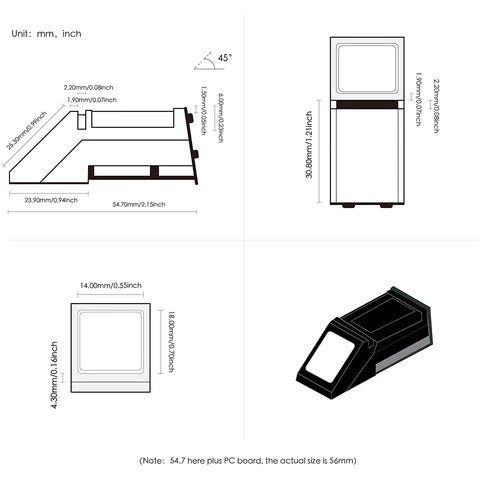 FLASHTREE FPM10 Biometric fingerprint door locks DIY KIT