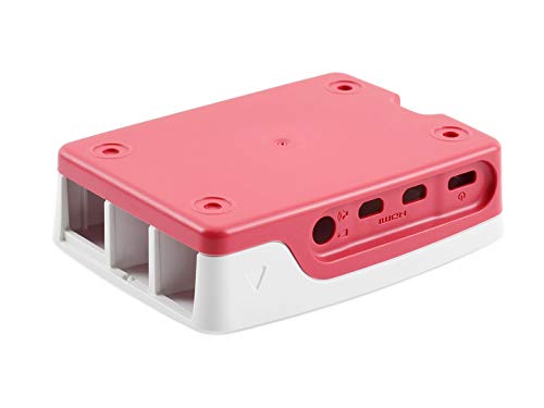 flashtree Raspberry Pi Official Raspberry Pi Case for Raspberry Pi 4 (Case Only)