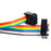 jujinglobal 2pcs ISP Rainbow Cable 10Pin to 6Pin for Arduino