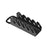 Ernst Manufacturing - 5071-Black Gripper Stubby Wrench Organizer, 5 Tool, Black
