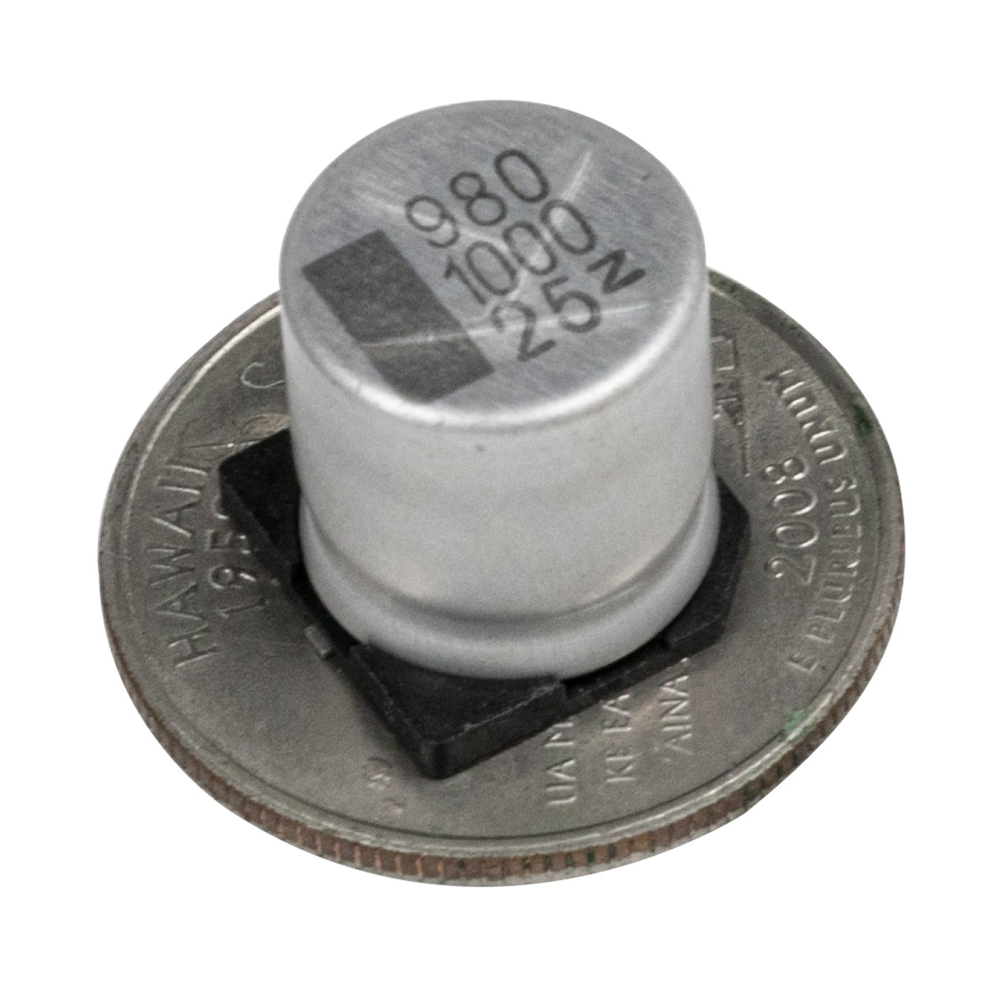 flashtree 5pcs 1000uF 25V 12.5x14mm SMD Aluminum Electrolytic Capacitors 25V 1000UF 1000uf