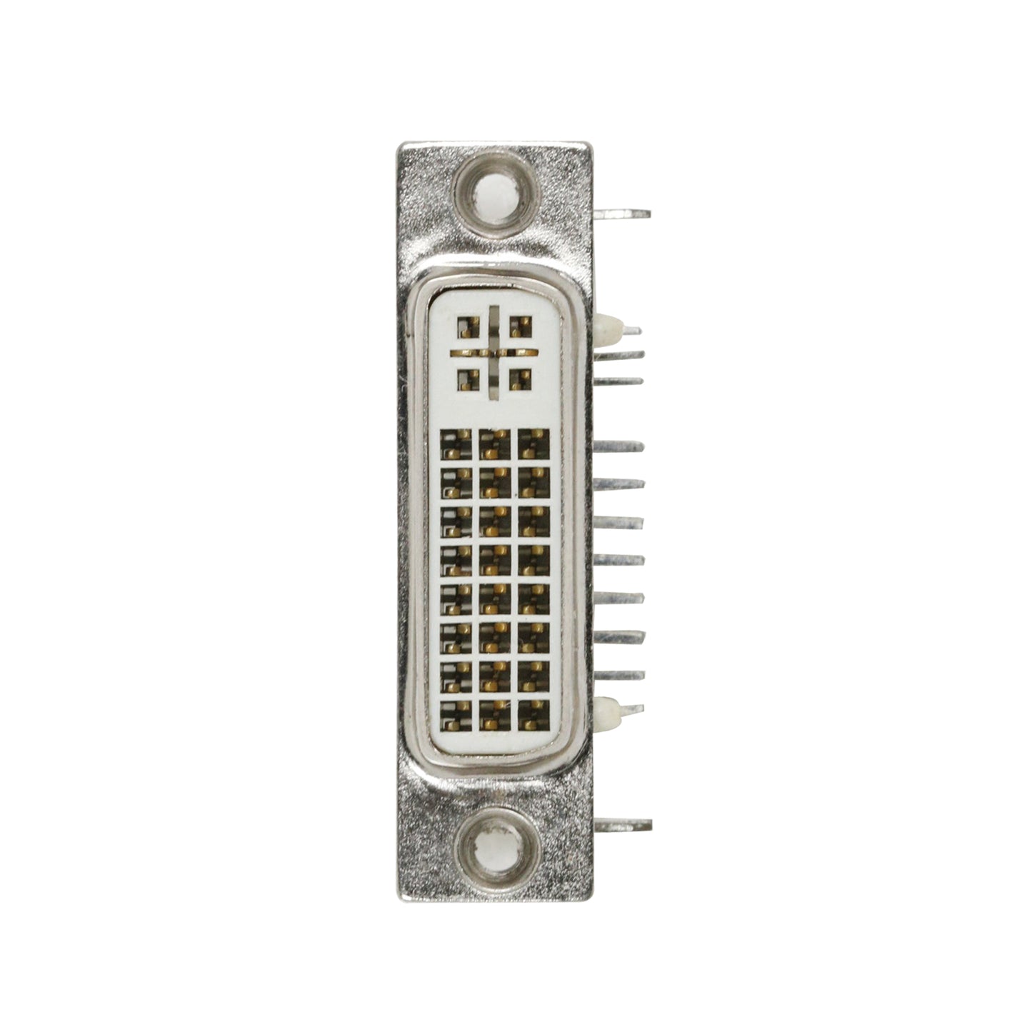 flashtree 8pcs DVI connector dvi24 + 5 90 degree female socket main board video card connector