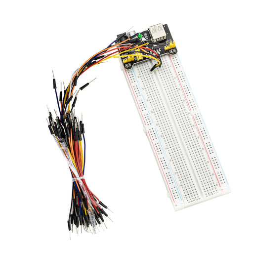 flashtree Mb102 breadboard + power module + 65 breadboard connectors DIY Kit