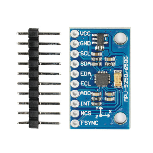 flashtree I2C / SPI communication of gy-9250 nine axis sensor module