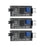 flashtree 3pcs Raspberry pie IIC / I2C 1602 LCD module lcd1602a blue screen