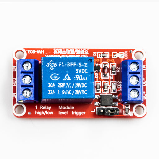 flashtree Red version 1-way relay module with optocoupler isolation supports high and low level trigger expansion board 5v9v12v2v