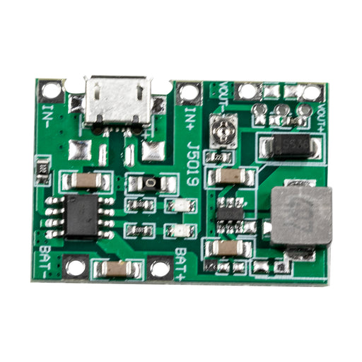 flashtree 3.7V 5V to 9V multimeter refitted with 18650 lithium battery charge boost discharge integrated adjustable module 2A