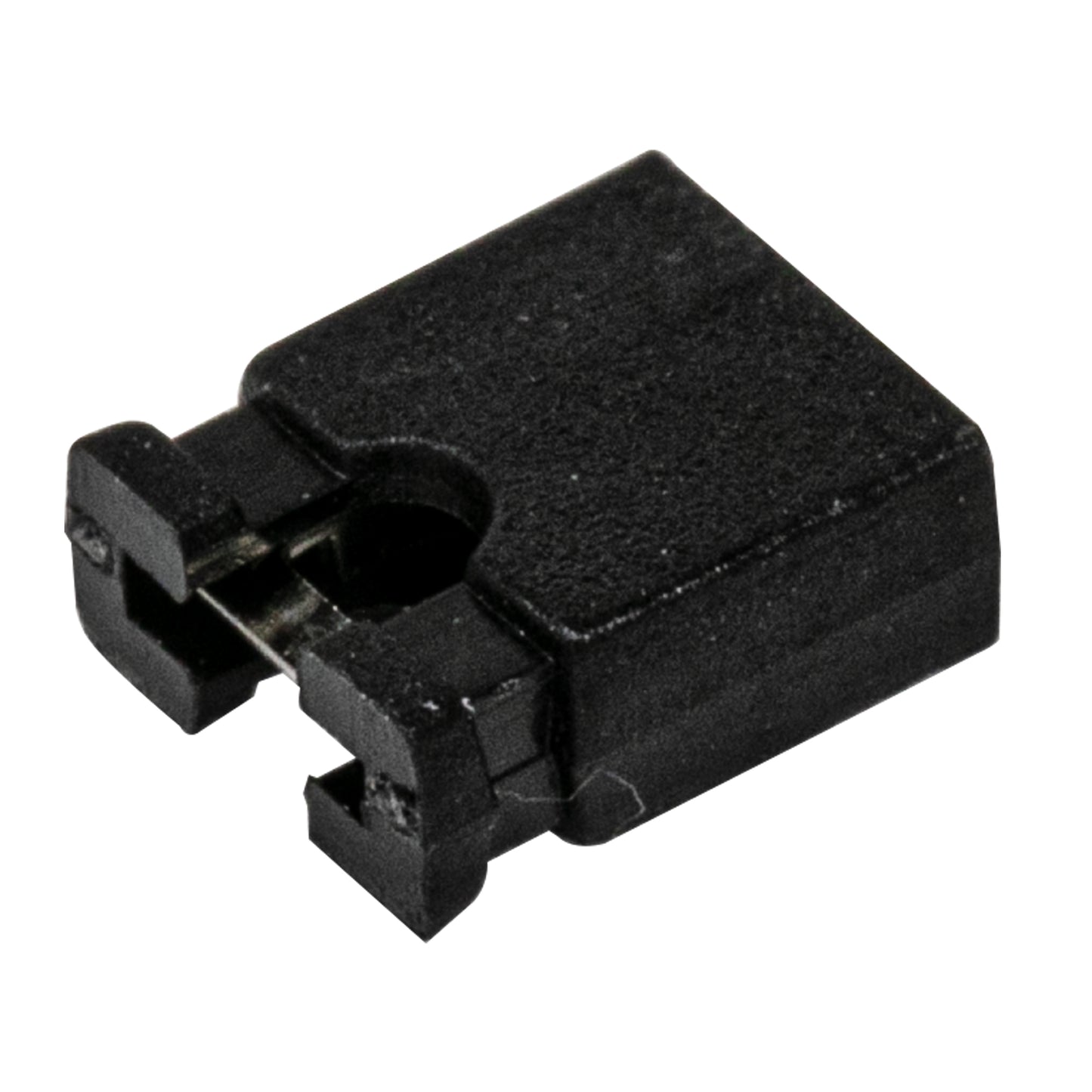 flashtree 100pcs 2.54mm jumper cap short circuit cap short circuit block connector block