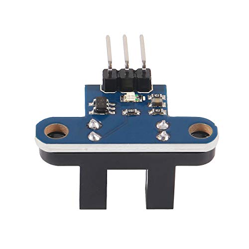 flashtree 10pcs Speed Measuring Sensor IR Infrared Slotted Optical Optocoupler Module Photo Interrupter Sensor for Motor Speed Detection Also for Arduino