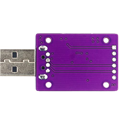 flashtree USB Type A Male Breakout Board 6Pin with 3.3v 1.8v Output