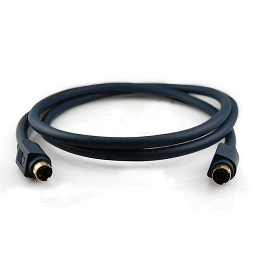 flashtree 3 FT S-Video SVideo Cable Gold Male/Male Camcorder 3ft