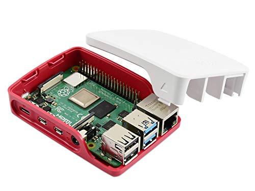 flashtree Raspberry Pi Official Raspberry Pi Case for Raspberry Pi 4 (Case Only)