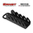 Ernst Manufacturing - 5071-Black Gripper Stubby Wrench Organizer, 5 Tool, Black