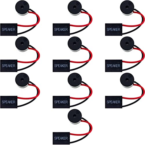 jujinglobal 10pcs PC Speaker Buzzer Computer Motherboard Buzzer BIOS Alarm Beeper