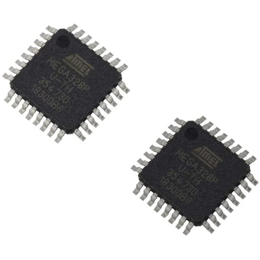 flashtree 2Pcs ATMEGA328P-AU QFP ATMEGA328-AU TQFP ATMEGA328P MEGA328-AU SMD New