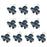 flashtree 10pcs Speed Measuring Sensor IR Infrared Slotted Optical Optocoupler Module Photo Interrupter Sensor for Motor Speed Detection Also for Arduino