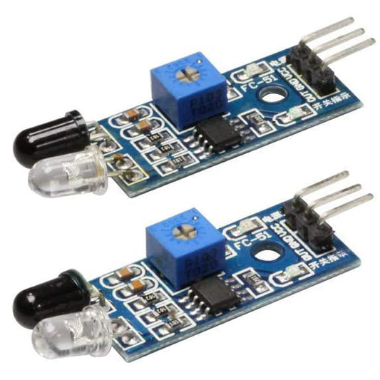 flashtree 2Pcs Obstacle Avoidance IR Infrared Sensor Module