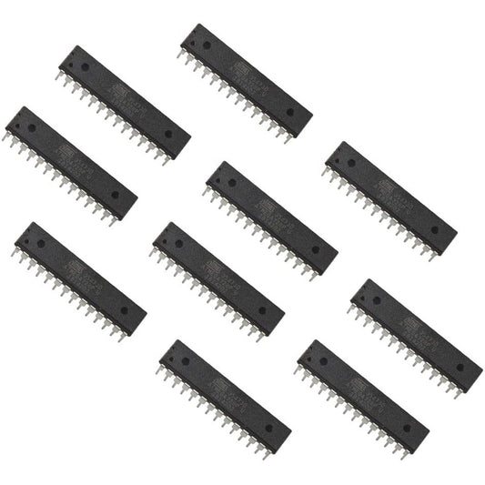 flashtree 10pcs Atmega328P-PU Atmega328p Microcontroller with Uno R3 Bootloader DIP28