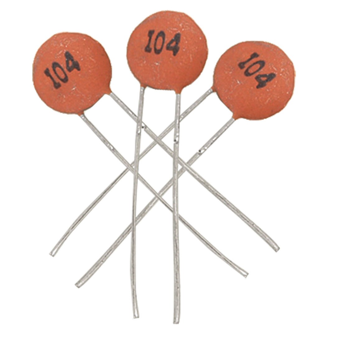 flashtree 50 x 100000pF 100nF 50V Low Voltage DIP Ceramic Disc Capacitors