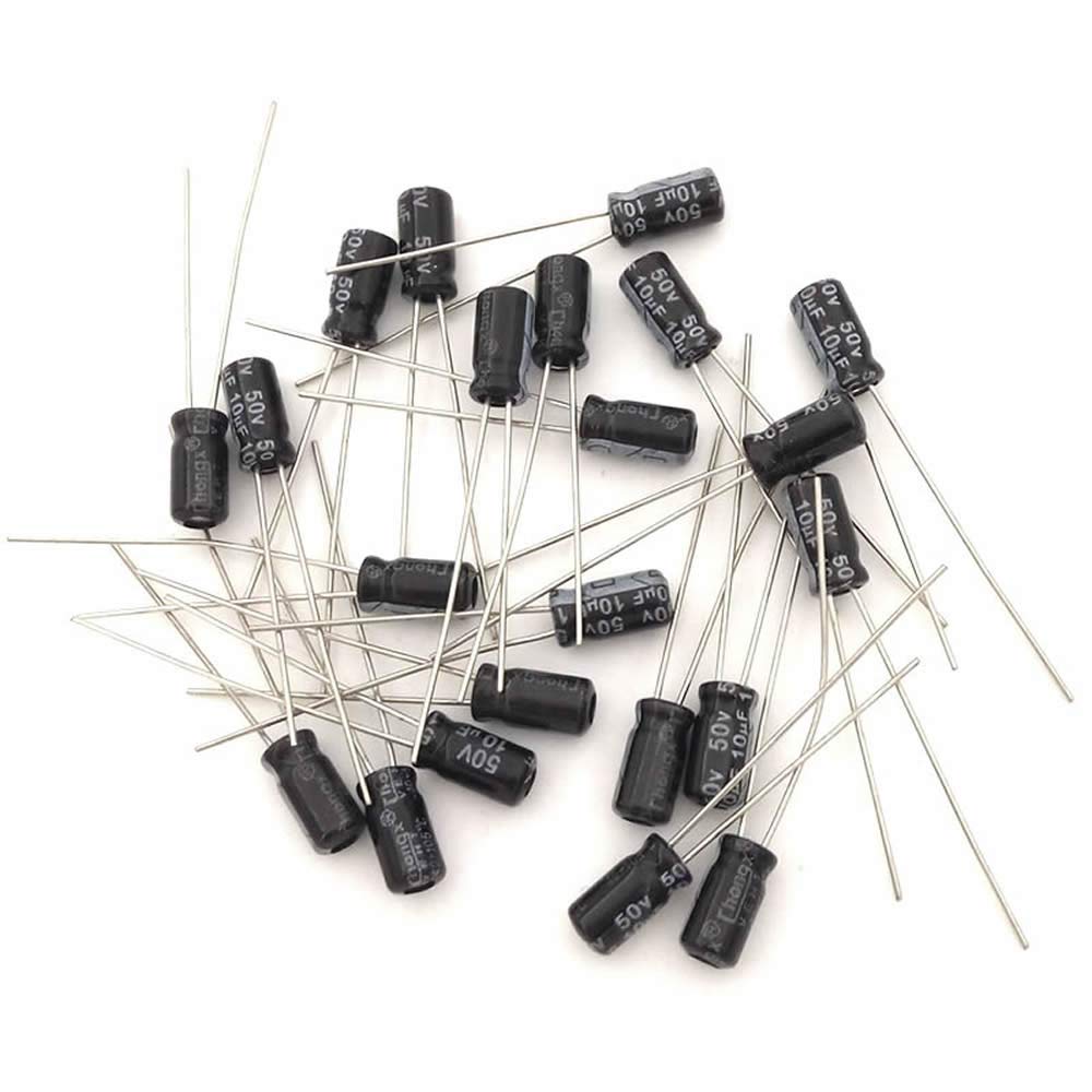 flashtree 10uf 50v electrolytic Capacitor 4x7mm (50pcs)