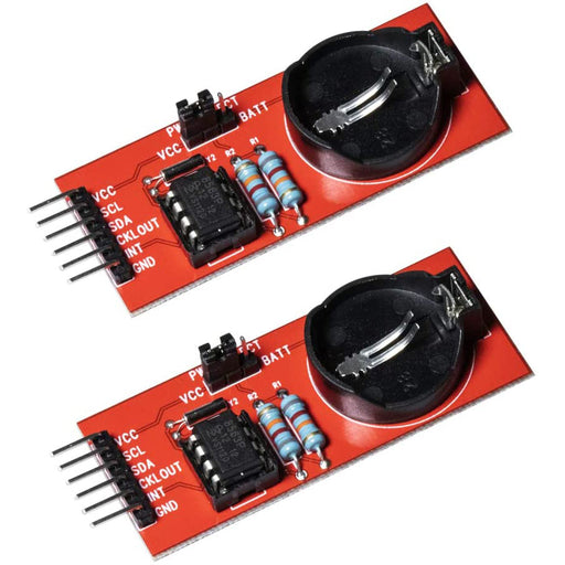 flashtree 2pcs PCF8563 RTC Board 8563 CMOS Real-time Clock/Calendar Development Module Kit