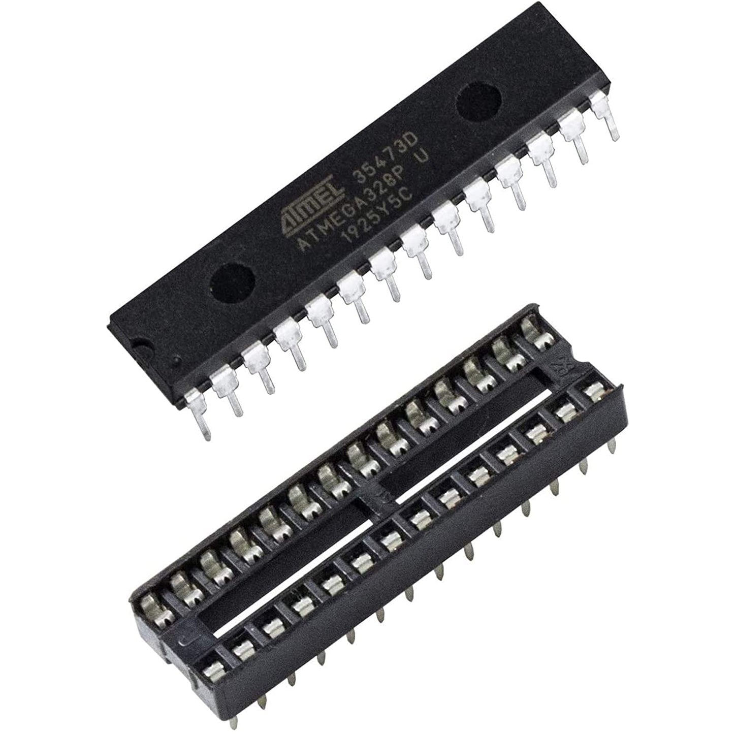 flashtree Atmega328P-PU with Uno R3 Bootloader Bundle with Sockets Atmega328p