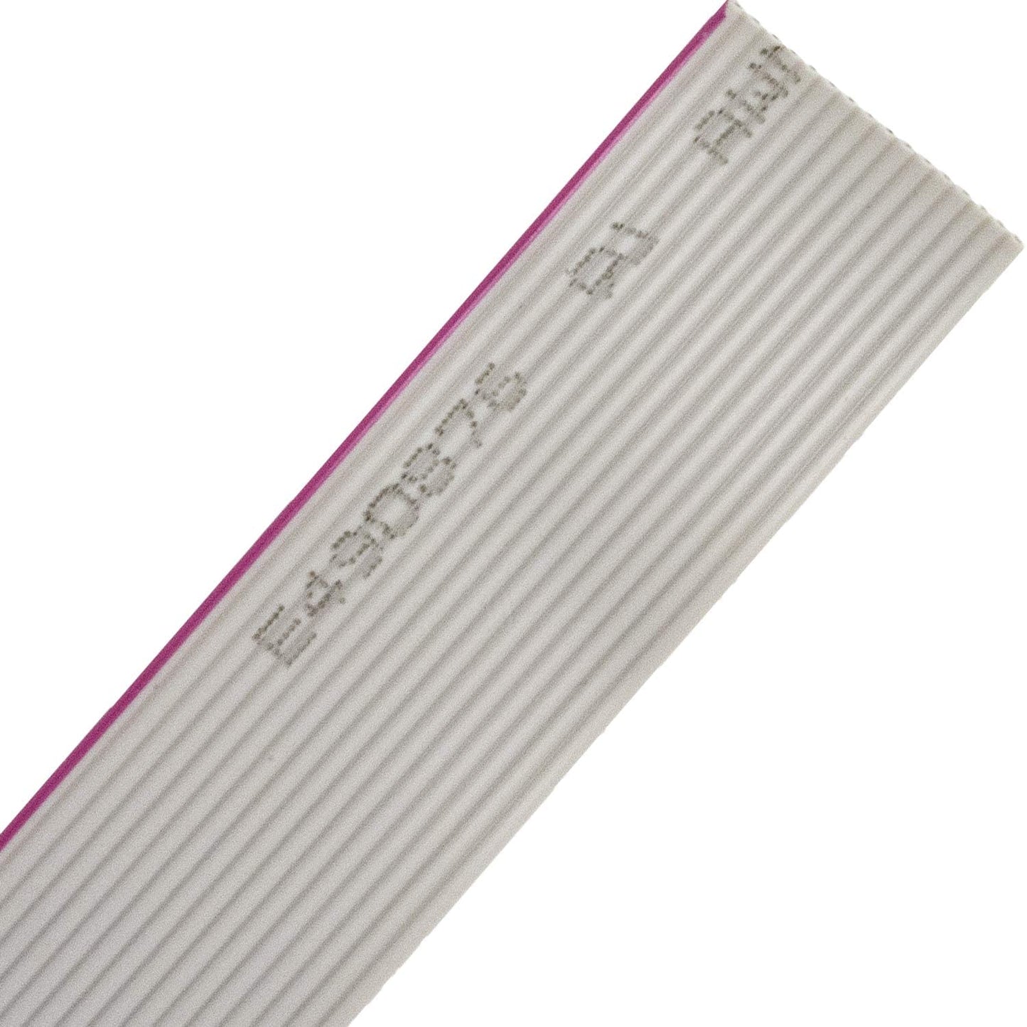 flashtree 9.8FT 3 Meters Flat Ribbon Cable 16P Grey IDC Wire 1.27mm Pitch for 2.54mm connectors