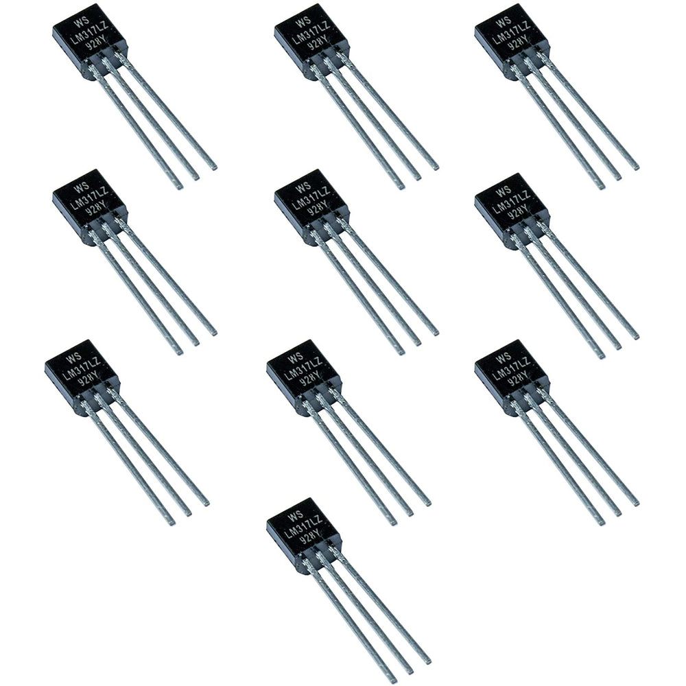 flashtree 10pcs LM317Z LM317 TO-92 TO92 Voltage stabilizer Transistor in line