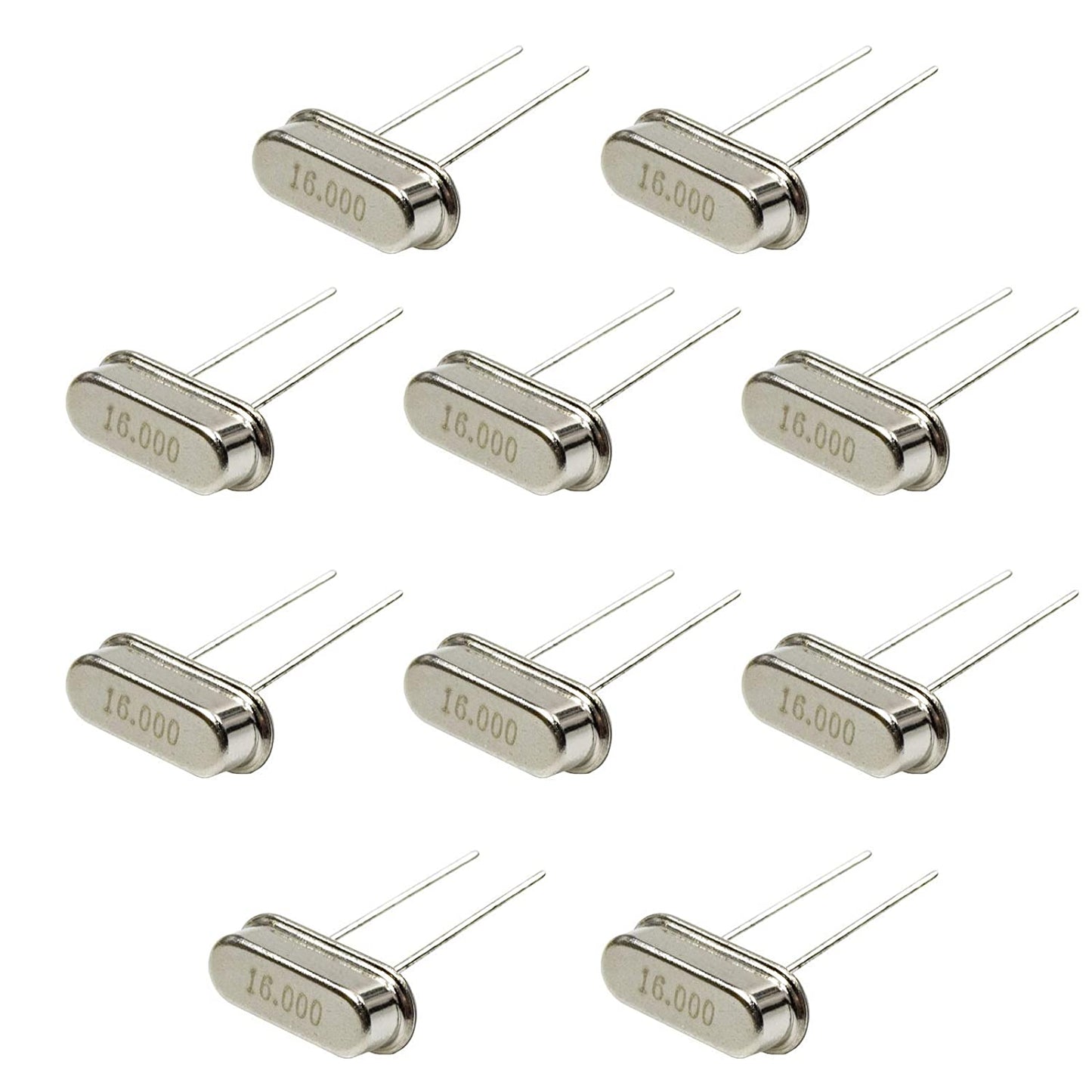 flashtree 10pcs Atmega328p-pu and 10pcs 16M HC-49S Crystal and 25pcs 22pF Capacitor