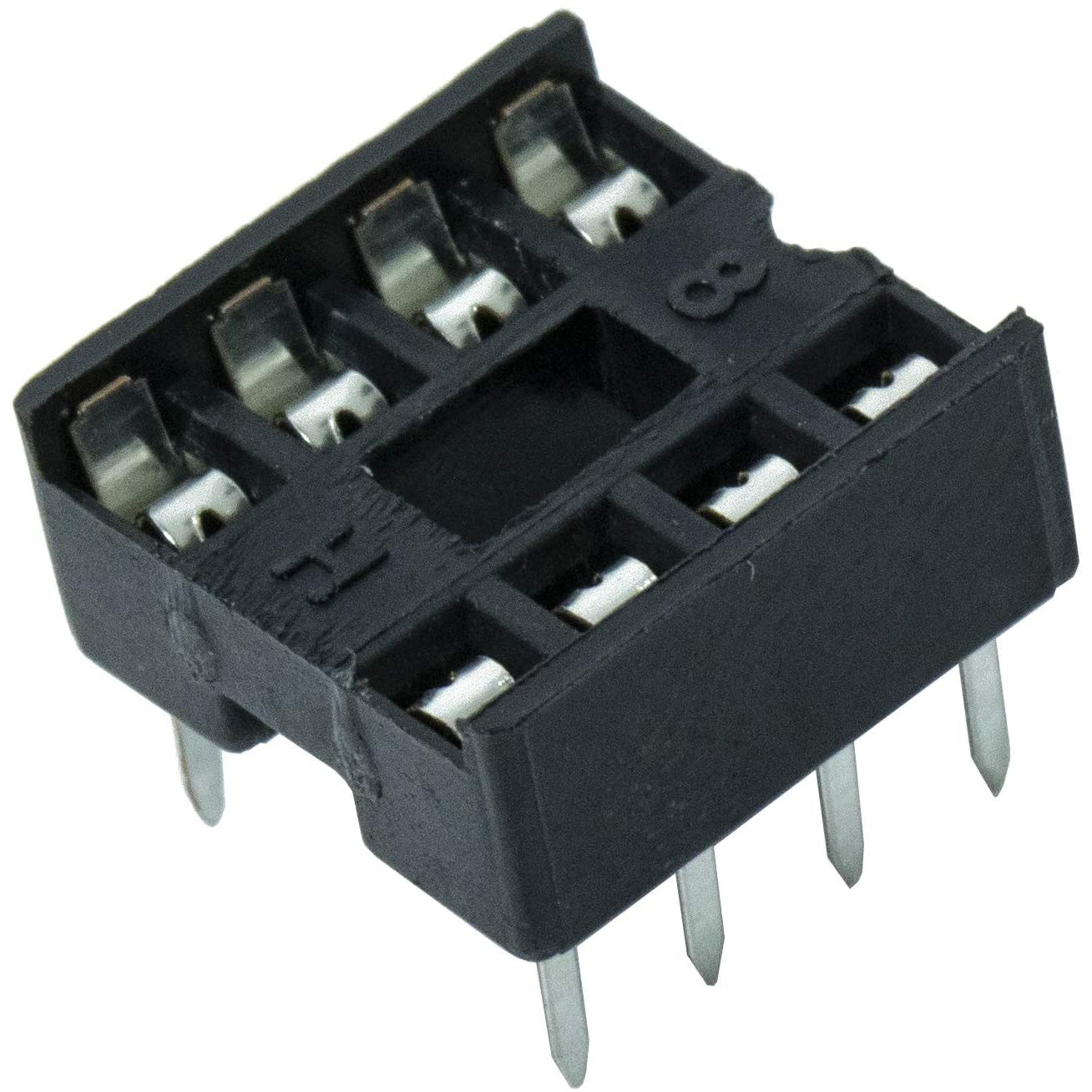 flashtree 15pcs Solder Type Double Row 8PIN DIP Integrated Circuit IC Sockets Connector DIP8