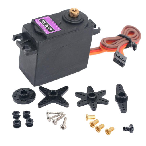 MG996R Large Torque Metal Gear Servo for RC Helicopter Car Truck Boat Kids Toy for RC Car TRAXXAS Crawler TRX4 baja boat Robot